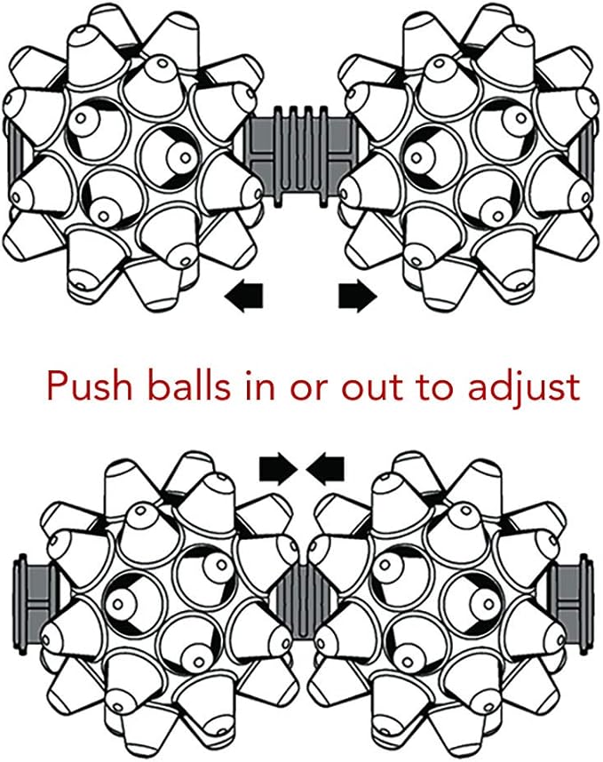 RUMBLE ROLLER RumbleRoller Original Adjustable Peanut