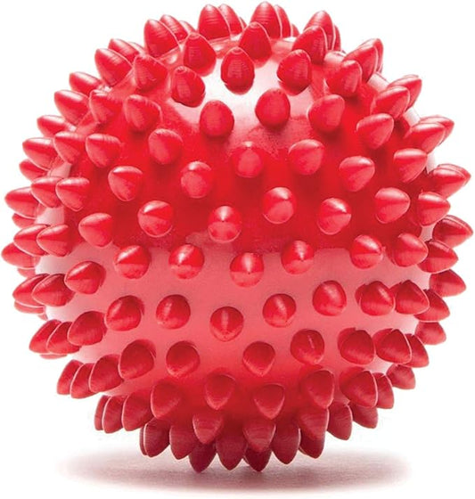 High Density Spiky Massage Ball, Red
